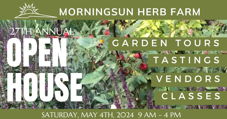 Morningsun Herb Farm 27th Annual Open House