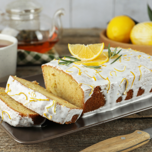 Lemon Thyme, Rose Petal, And Lavender Glazed Tea Cake – Morningsun Herb 