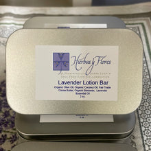 Load image into Gallery viewer, Hierbas Y Flores Lavender Lotion Bar, 2 ounce