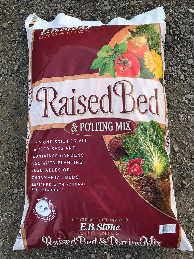 EB Stone Raised Bed & Potting Mix, 2cf Morningsun Herb Farm