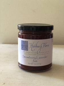 Hierbas Y Flores Strawberry Lavender Jam, 10 ounce
