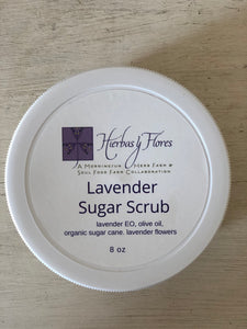 Hierbas Y Flores Lavender Sugar Scrub