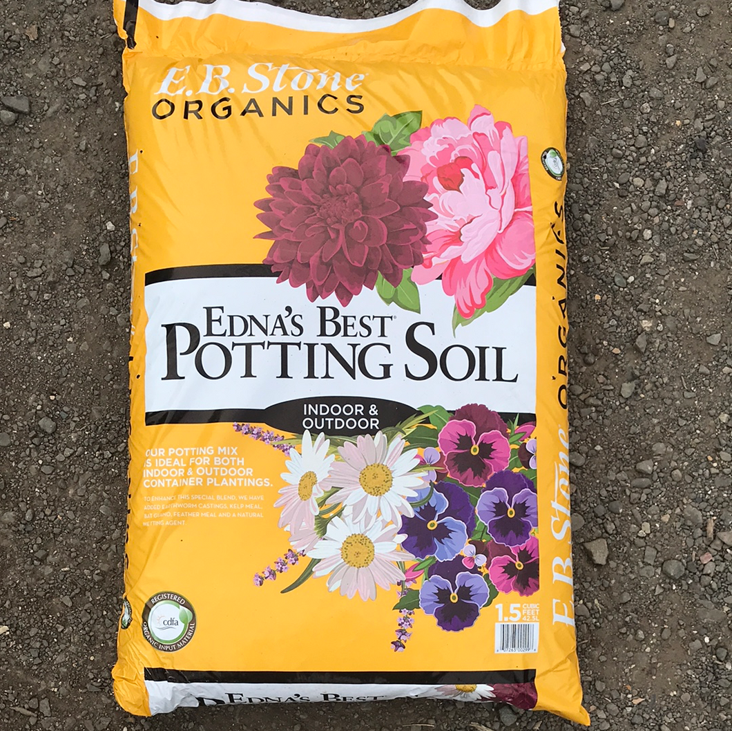 eb stone succulent soil EB Stone Edna's Best Potting Soil – Morningsun Herb Farm