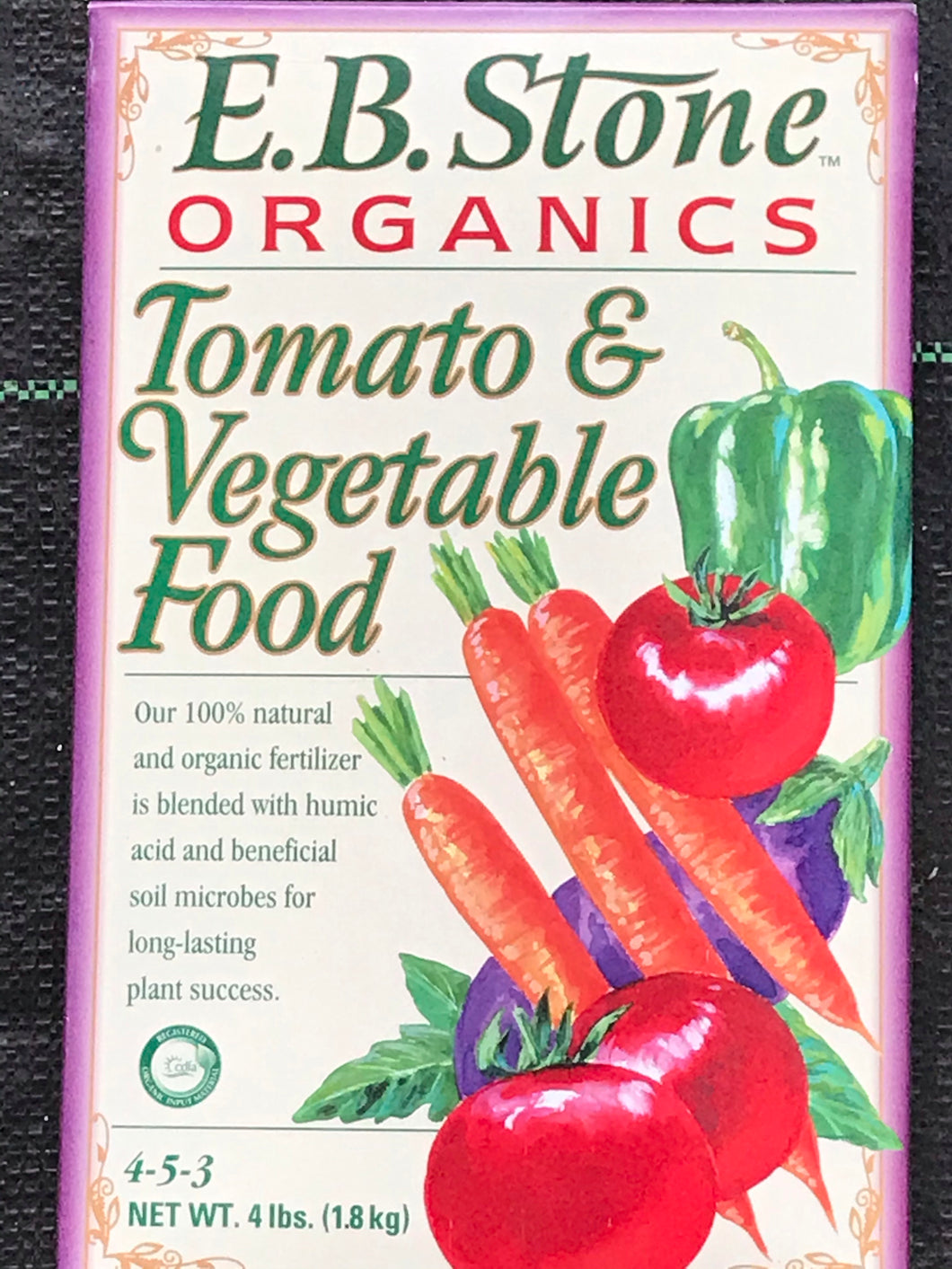 EB Stone Tomato & Vegetable Food